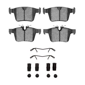 Jaguar I-Pace Brake Pads - Rear - R1 Concepts - R1 Ceramic Pads & Hardware Kit - `15-`25